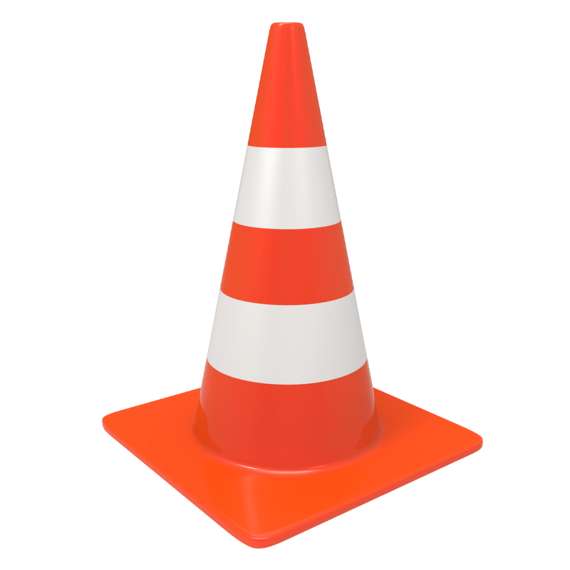 Traffic Cone PNG HD Isolated