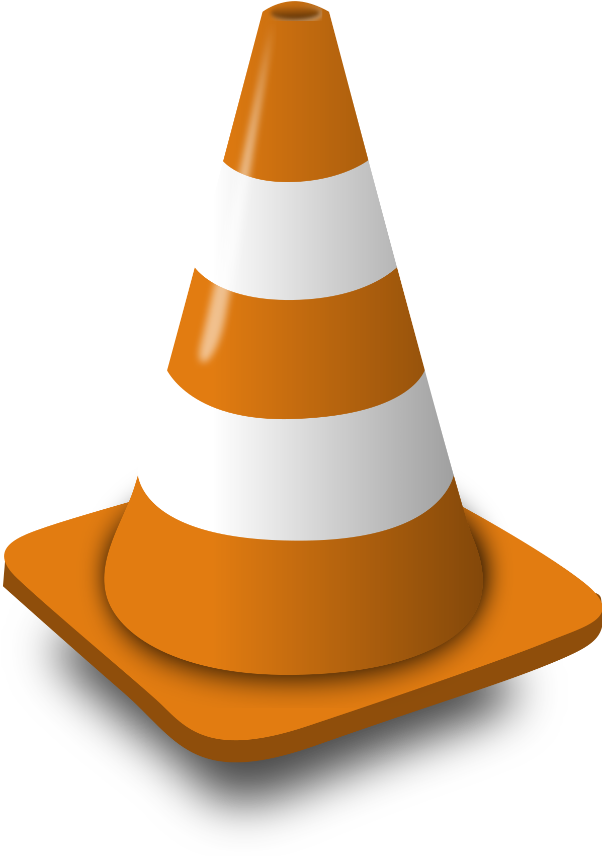 Traffic Cone PNG Isolated File