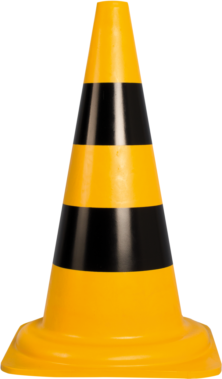Traffic Cone Transparent Isolated Images PNG