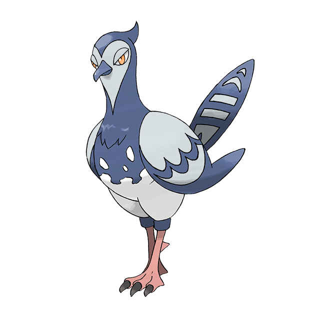 Tranquill Pokemon PNG File