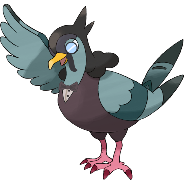Tranquill Pokemon PNG Image