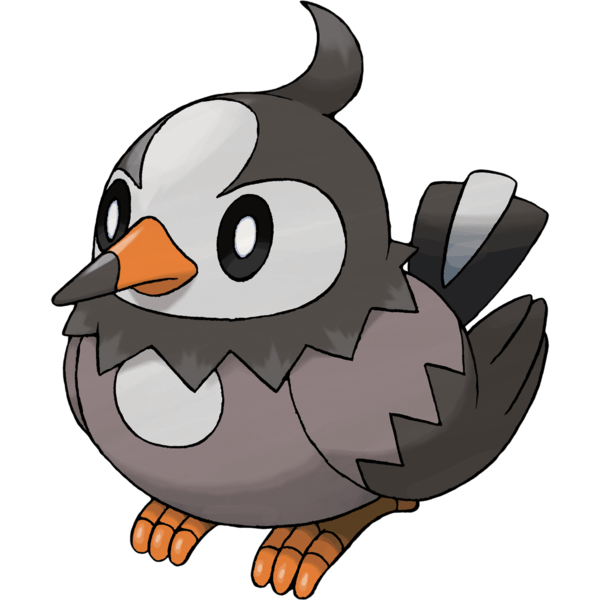 Tranquill Pokemon PNG Isolated File