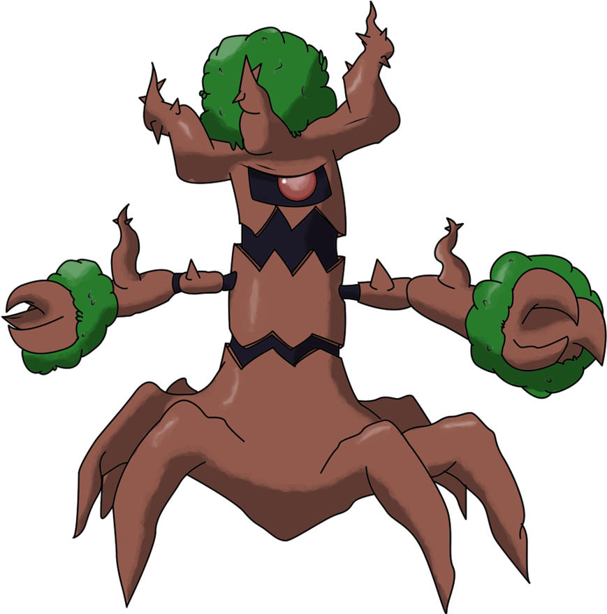 Trevenant Pokemon PNG Isolated Picture