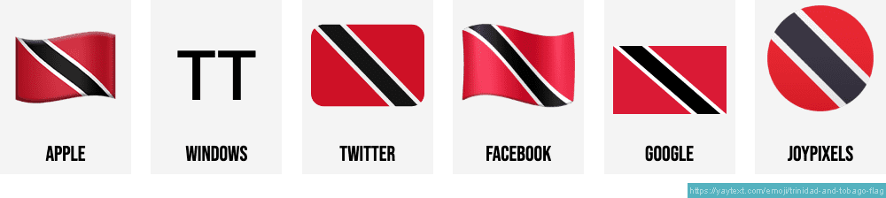 Trinidad And Tobago Flag PNG Clipart