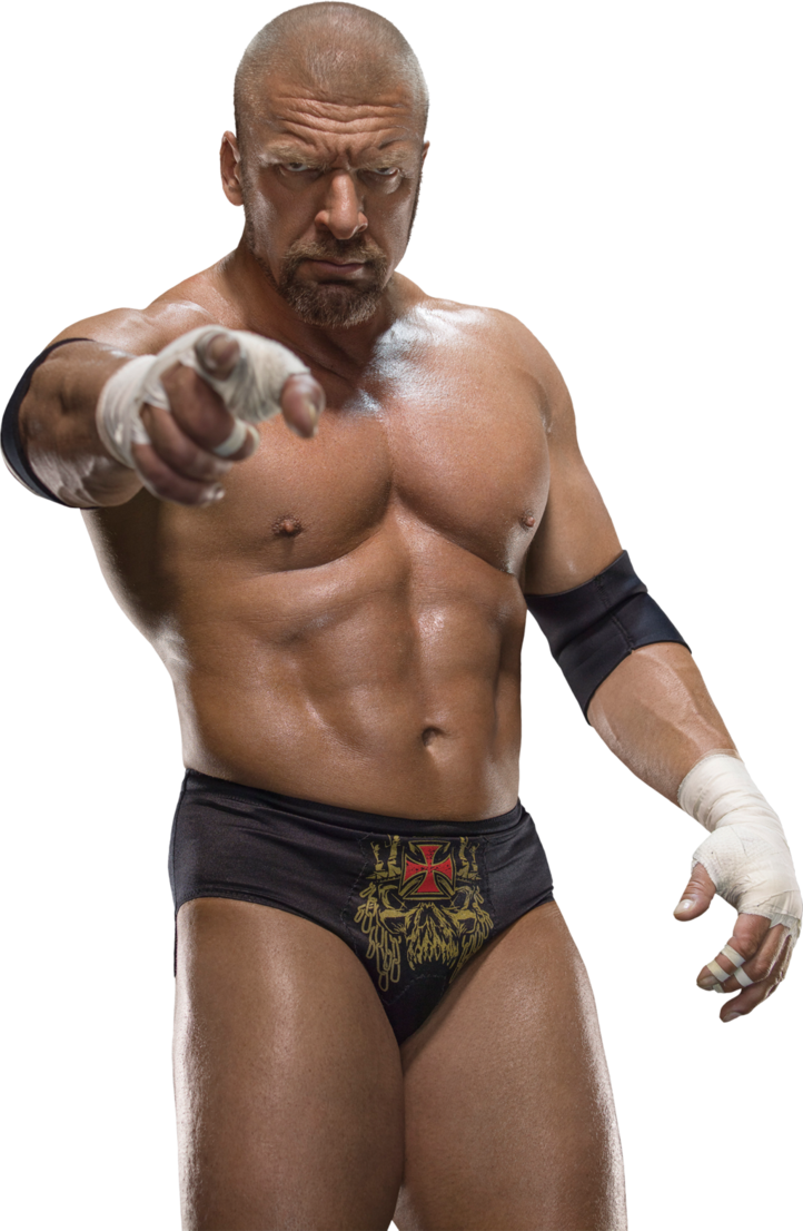 Triple H PNG Isolated File