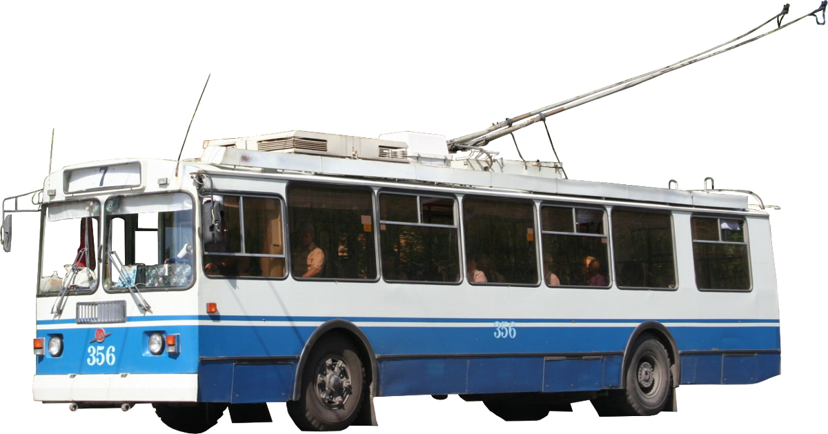 Trolleybus PNG HD
