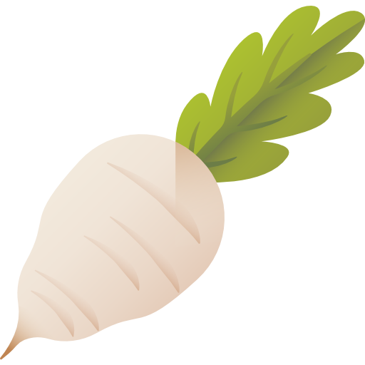 Turnip PNG Isolated HD