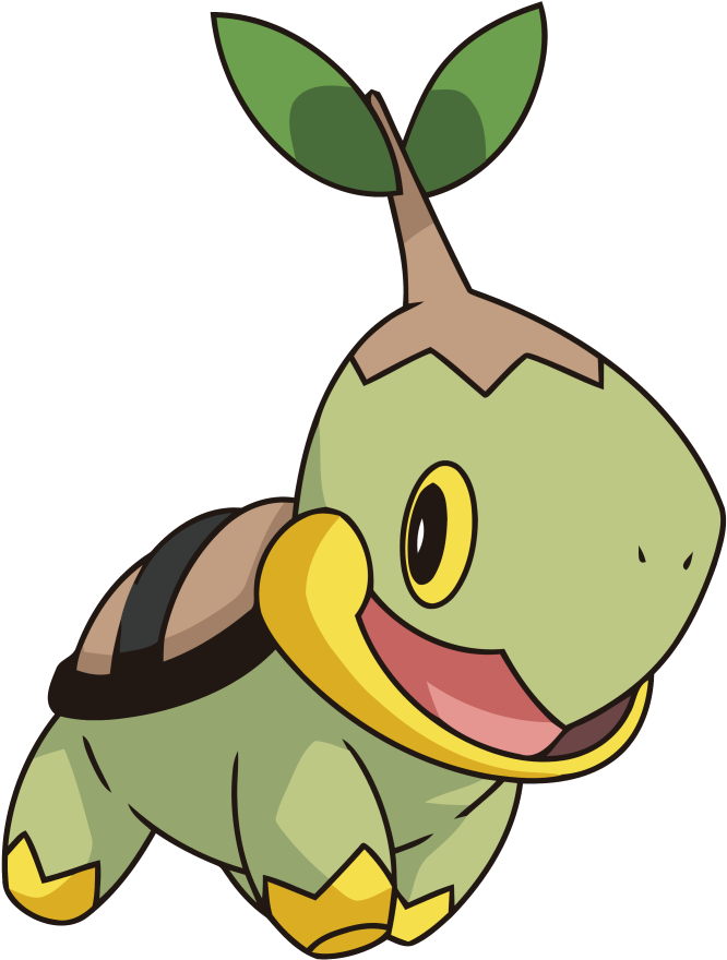 Turtwig Pokemon PNG Isolated Picture