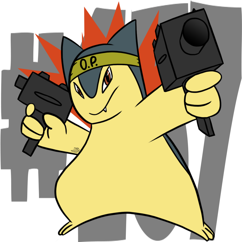 Typhlosion Pokemon PNG Isolated Photos