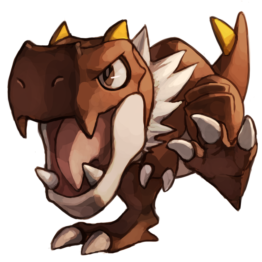 Tyrunt Pokemon PNG Isolated Clipart