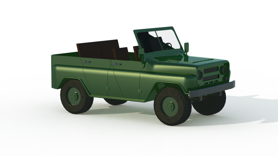 UAZ PNG Isolated Transparent