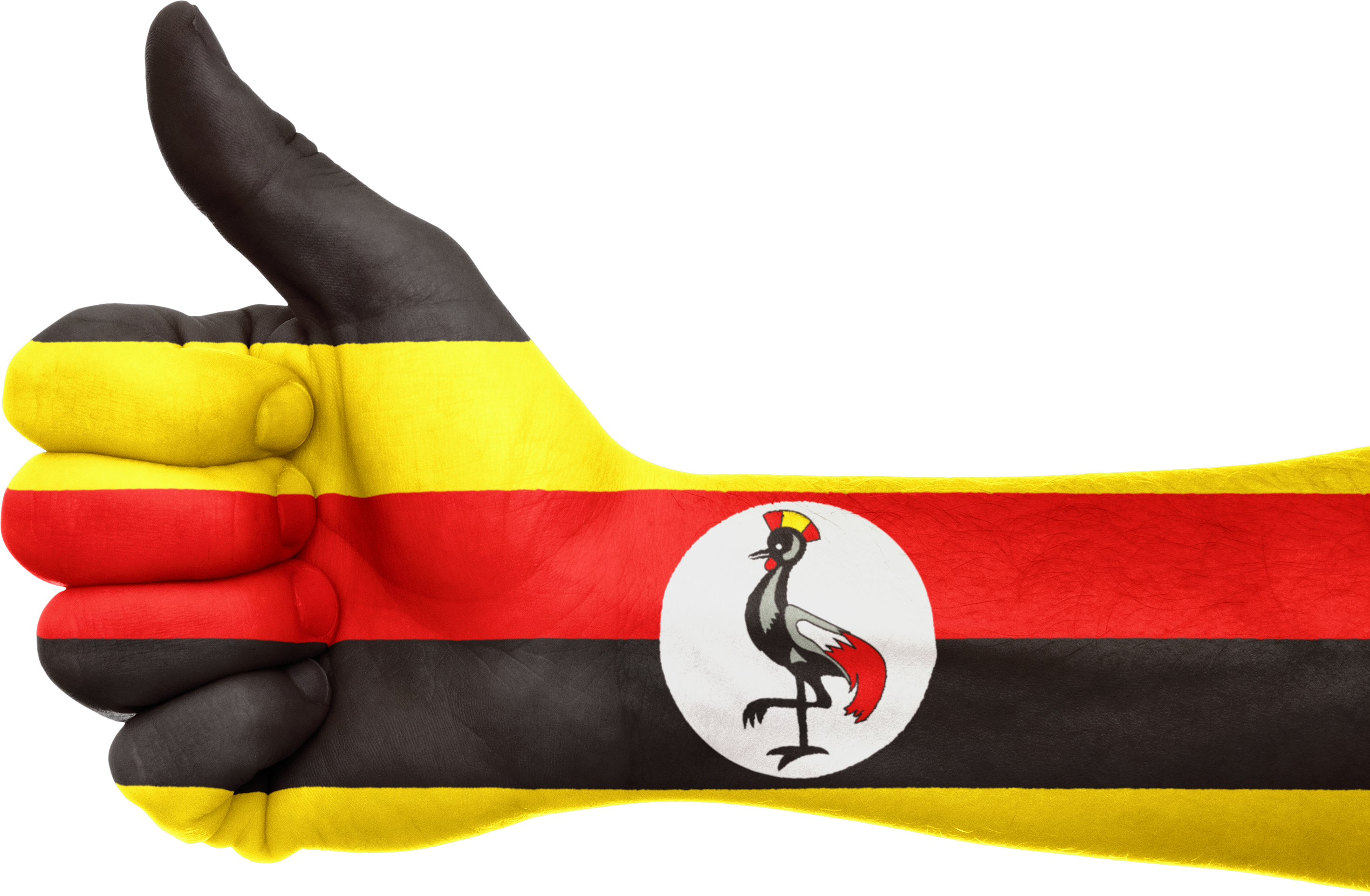 Uganda Flag Download PNG Image