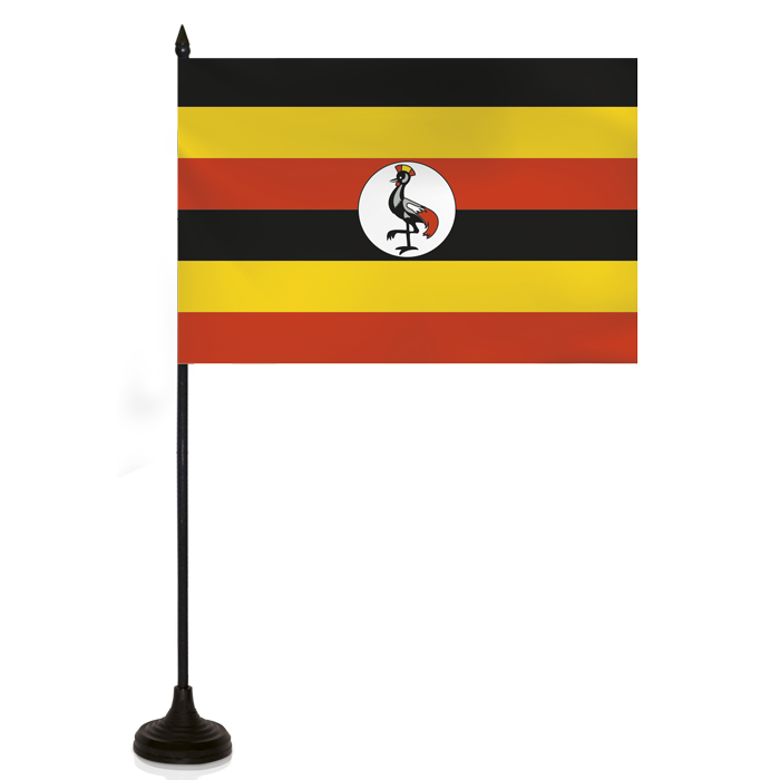 Uganda Flag PNG Isolated Photos