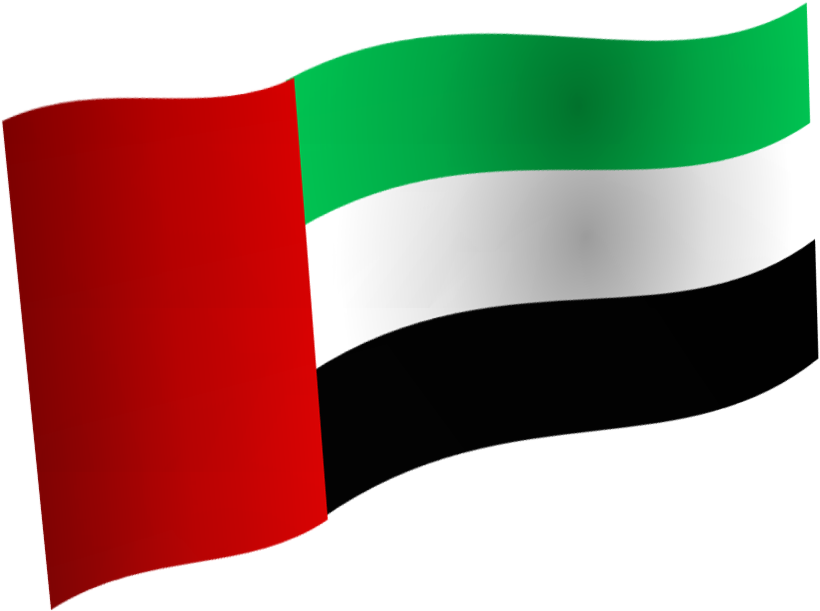 United Arab Emirates Flag PNG Isolated File