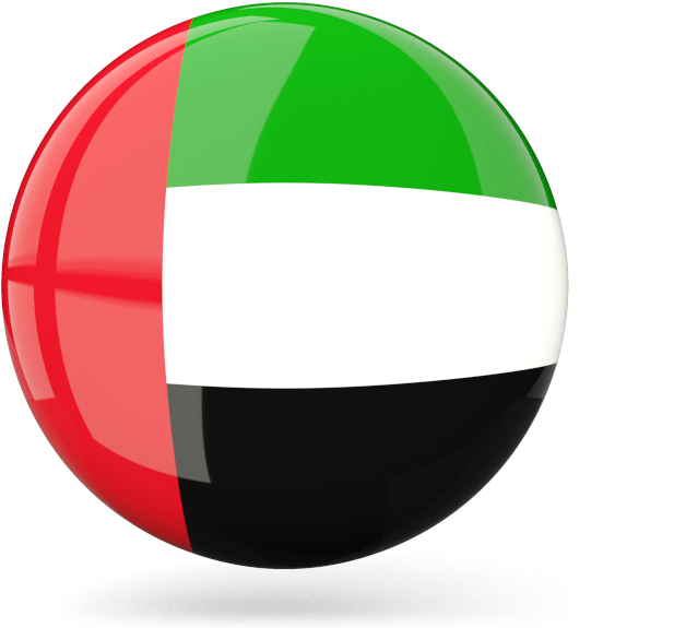 United Arab Emirates Flag PNG Isolated Photo