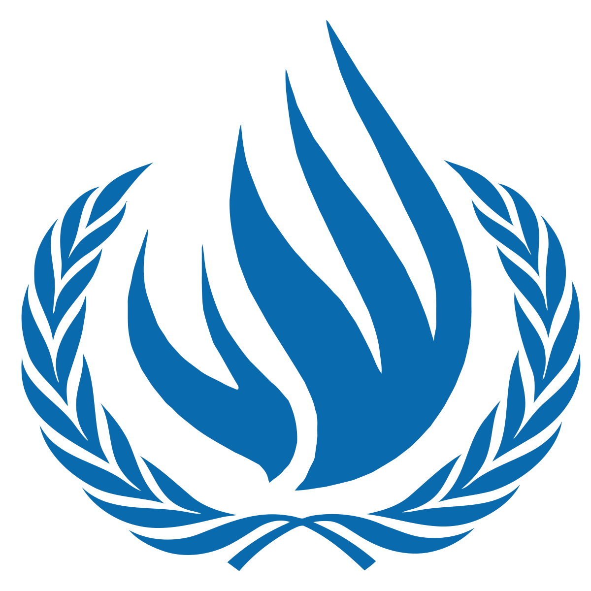 United Nations Flag PNG Isolated Pic