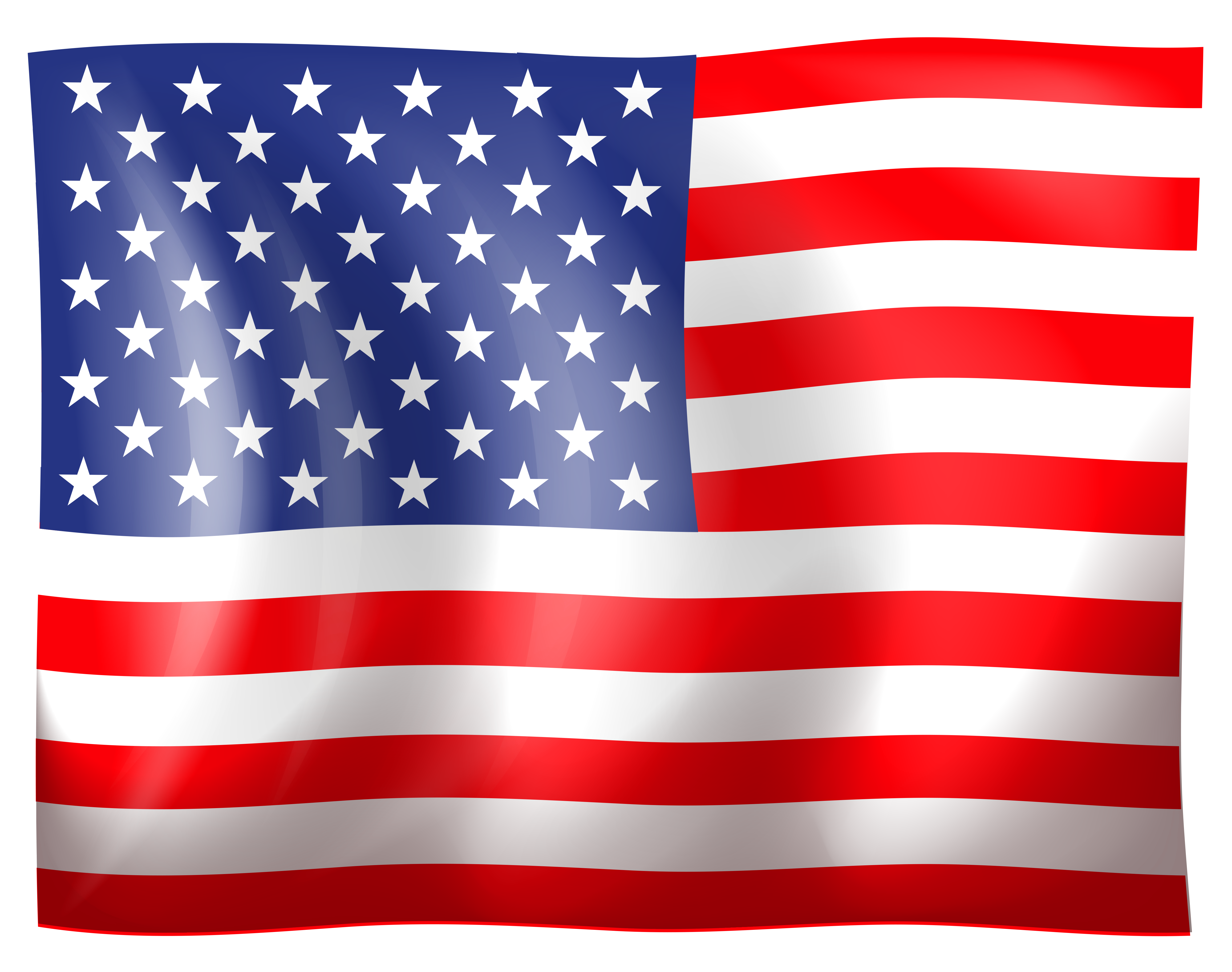 United States Of America Flag PNG Isolated Photos