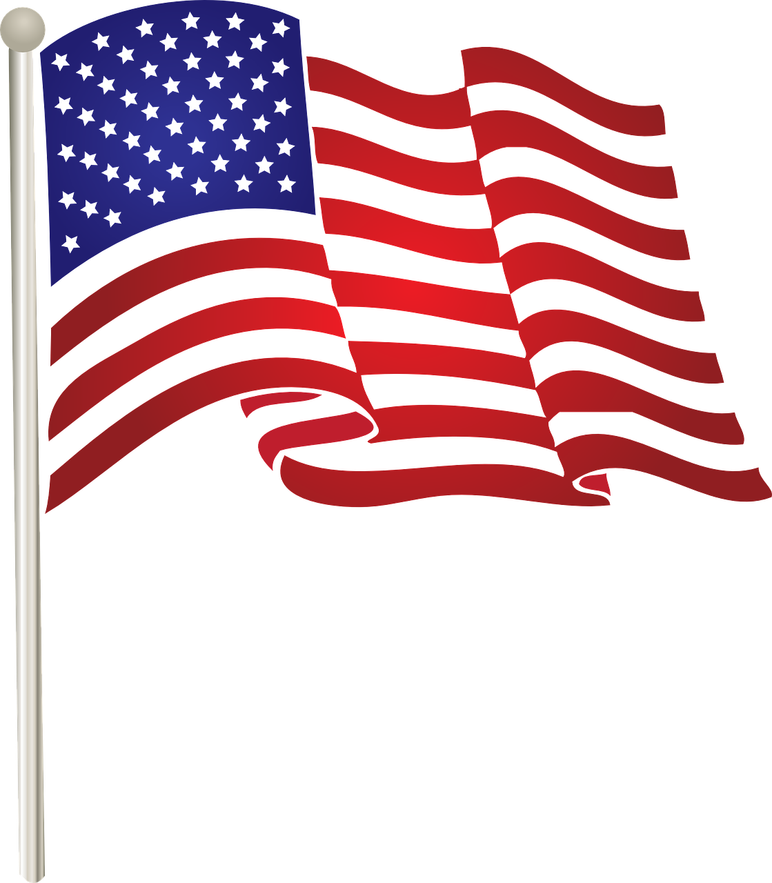United States Of America Flag PNG Photo