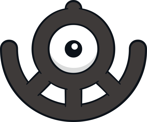 Unown transparent background PNG cliparts free download