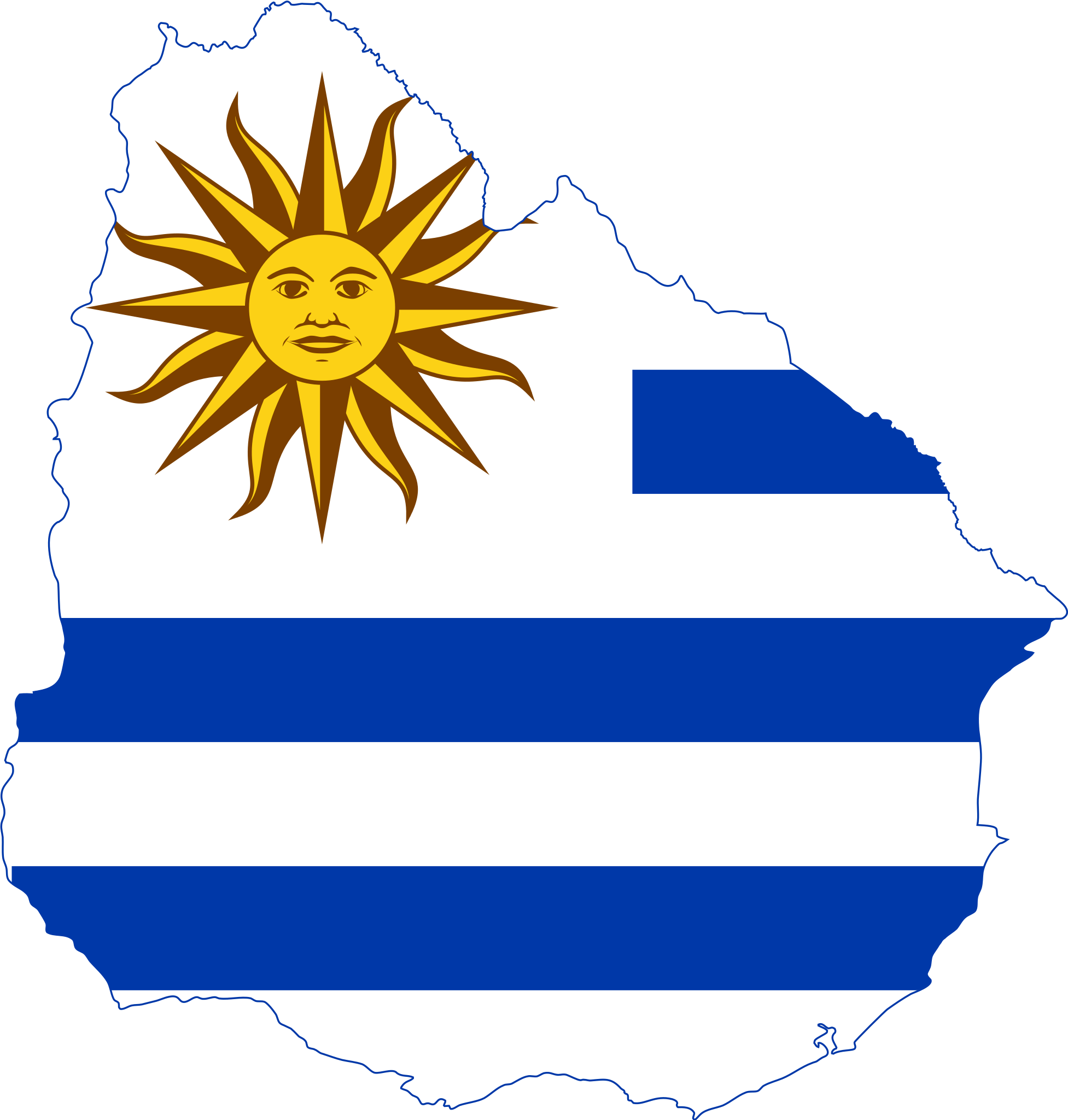 Uruguay Flag PNG Clipart