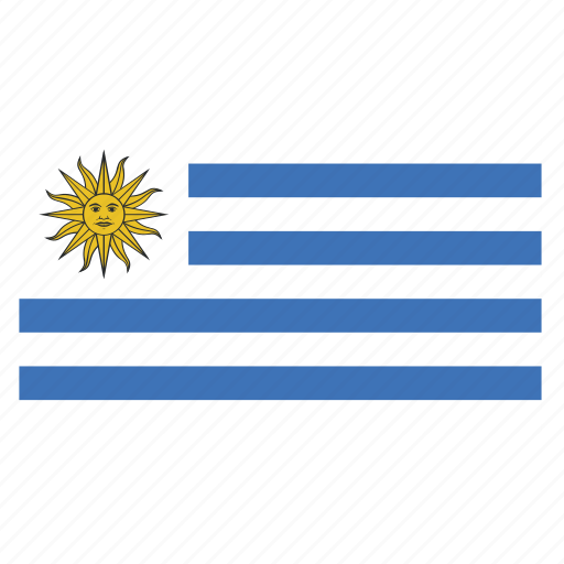 Uruguay Flag PNG HD