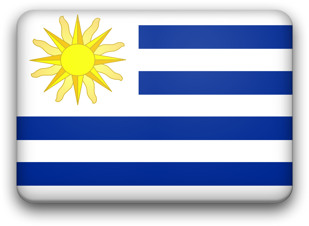 Uruguay Flag PNG Isolated File
