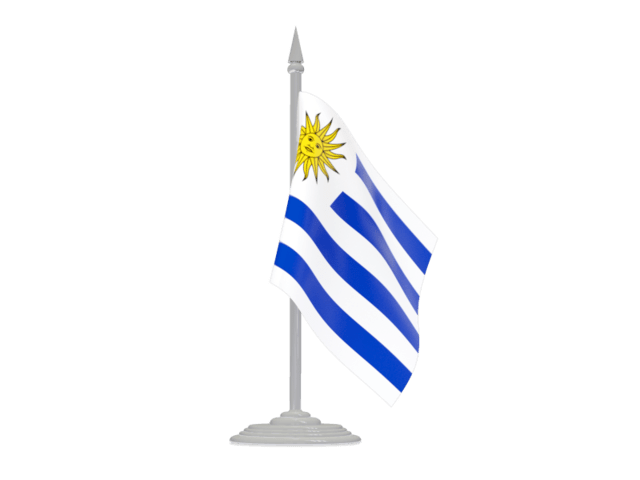 Uruguay Flag PNG Isolated Photo