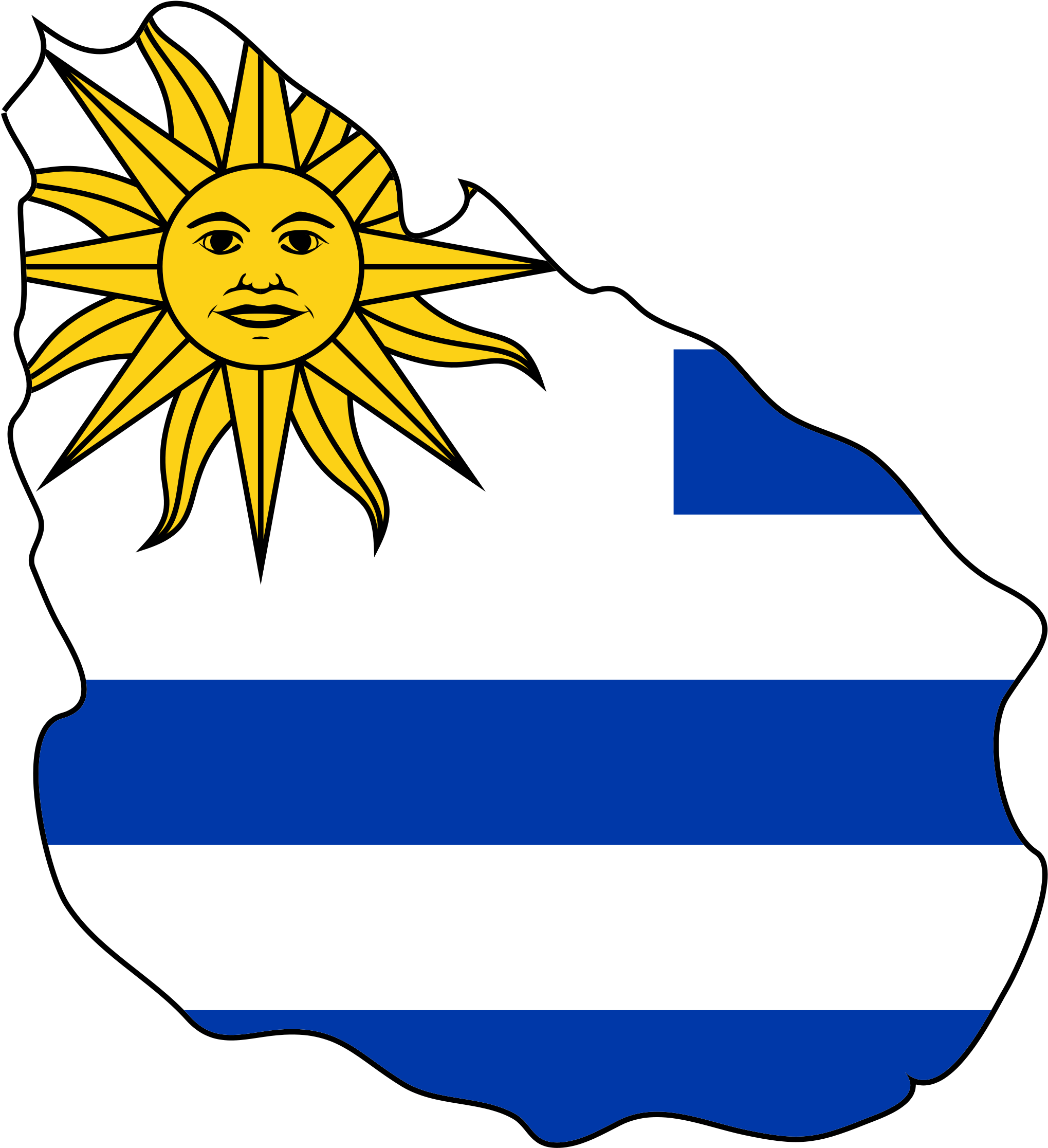 Uruguay Flag PNG