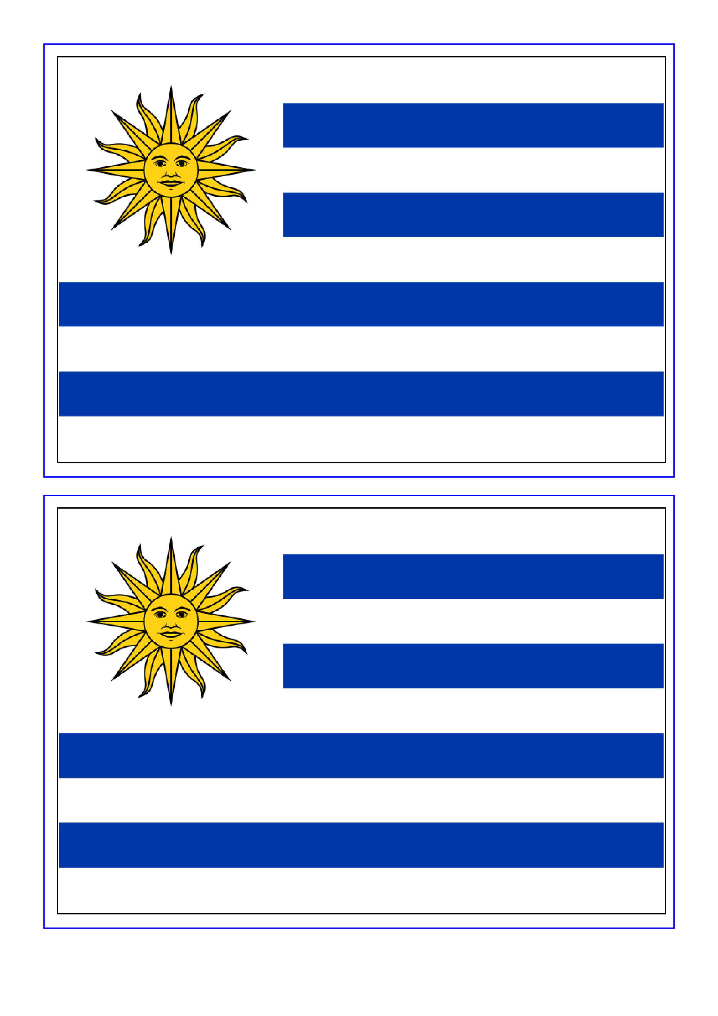 Uruguay Flag Transparent PNG