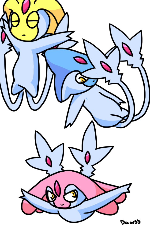 Uxie Pokemon PNG Transparent