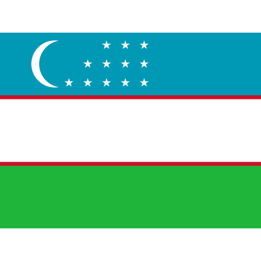 Uzbekistan Flag PNG Clipart