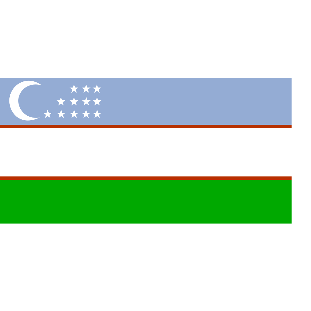 Uzbekistan Flag PNG File