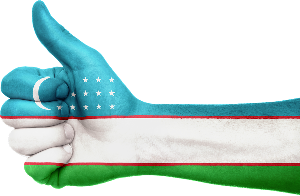 Uzbekistan Flag PNG Image