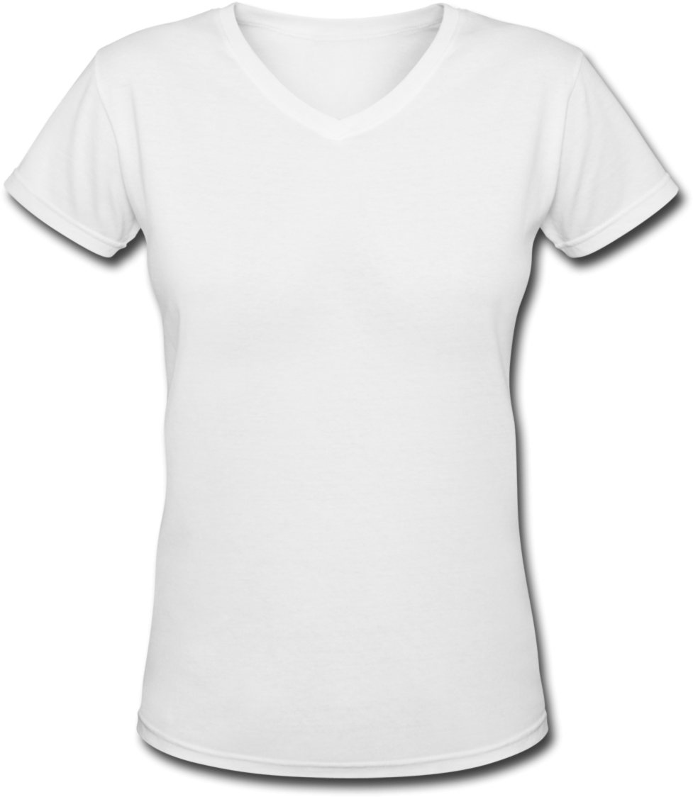 V-Neck T-Shirt PNG Isolated HD
