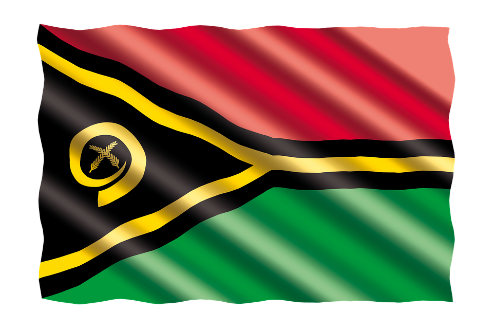 Vanuatu Flag PNG Isolated HD