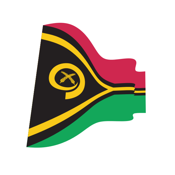 Vanuatu Flag PNG Picture