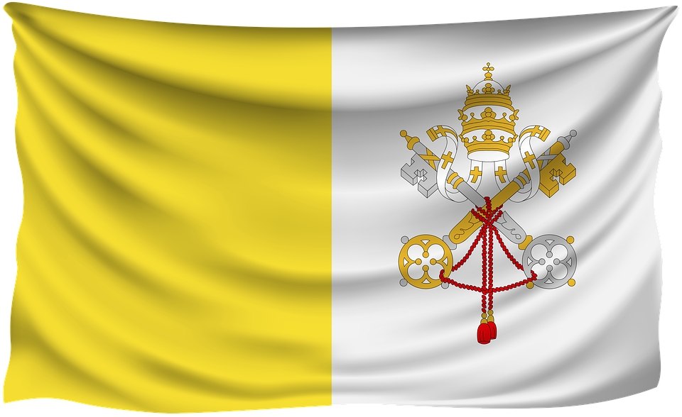 Vatican City Flag PNG Clipart