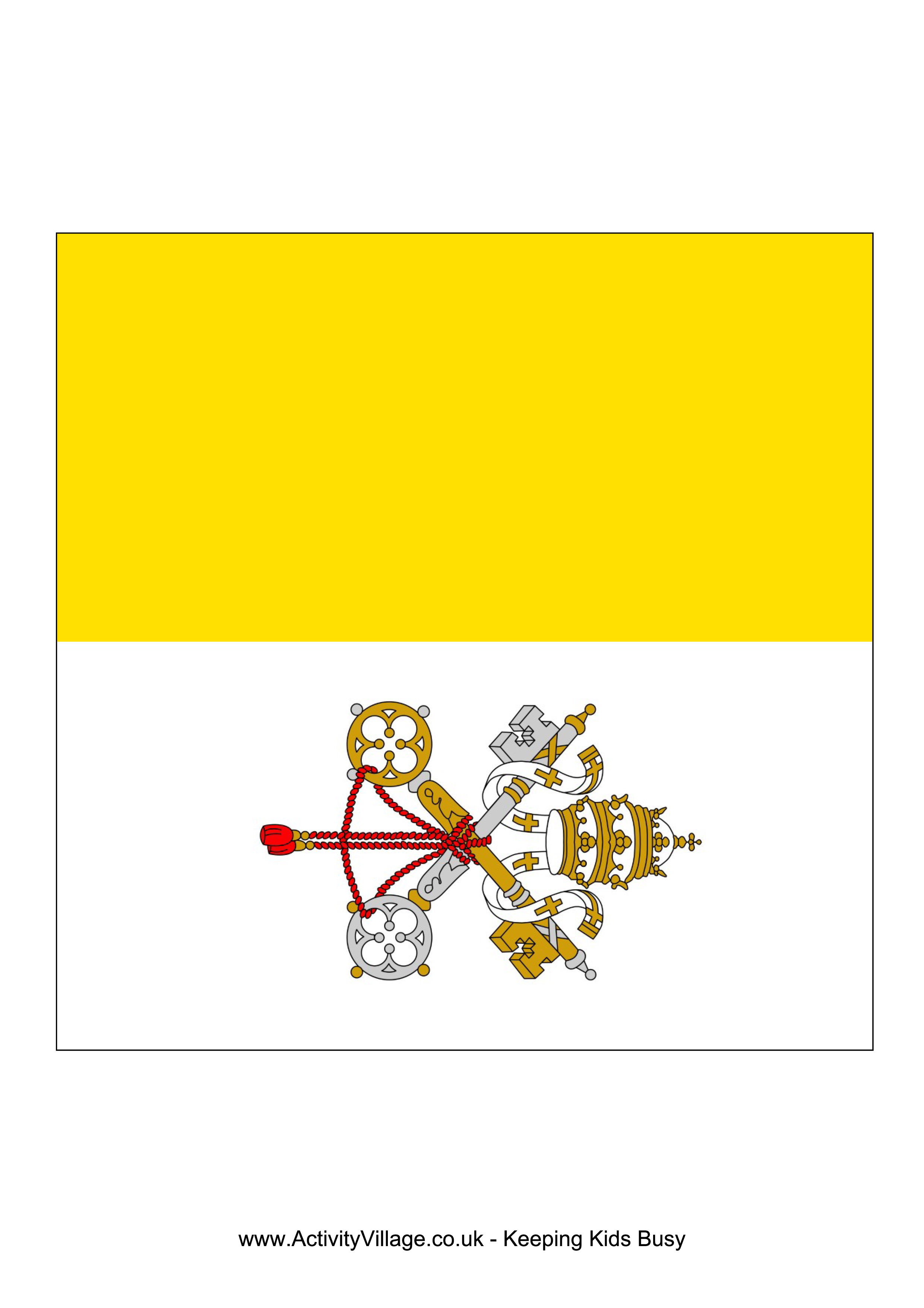 Vatican City Flag PNG HD Isolated