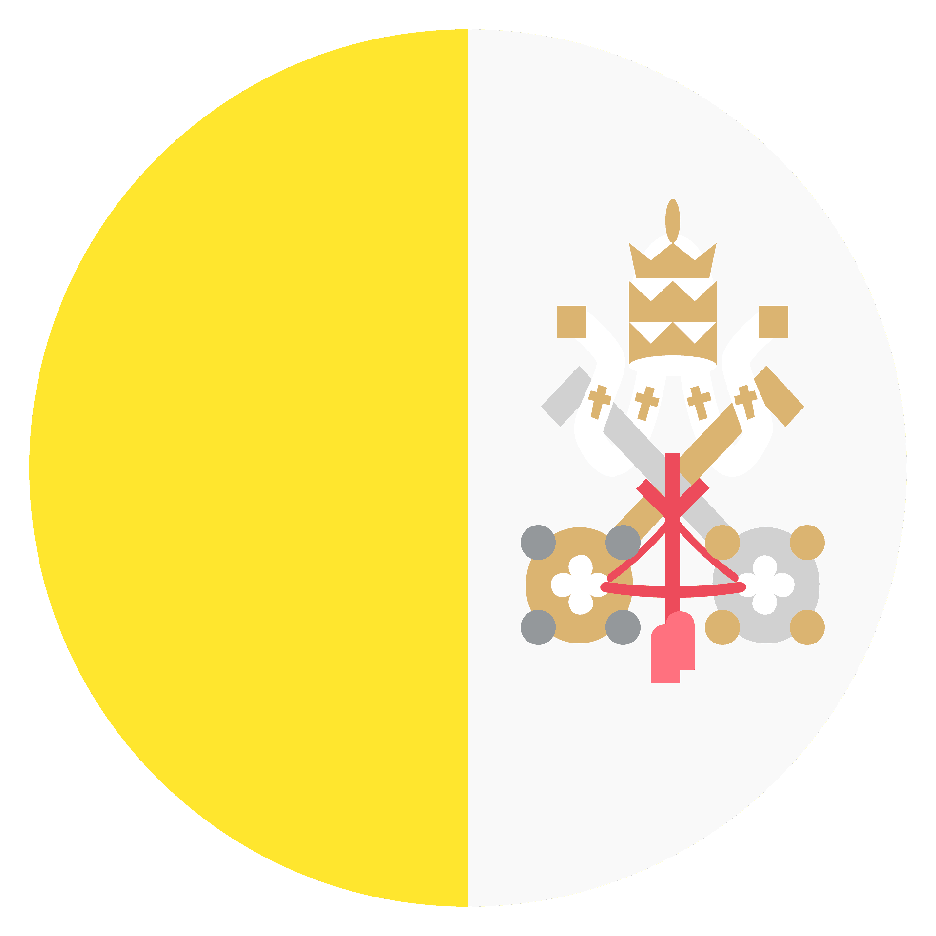 Vatican City Flag PNG