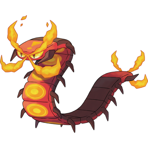 Venipede Pokemon PNG Isolated Picture