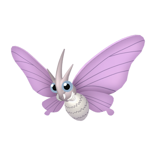 Venomoth Pokemon PNG Isolated HD Pictures