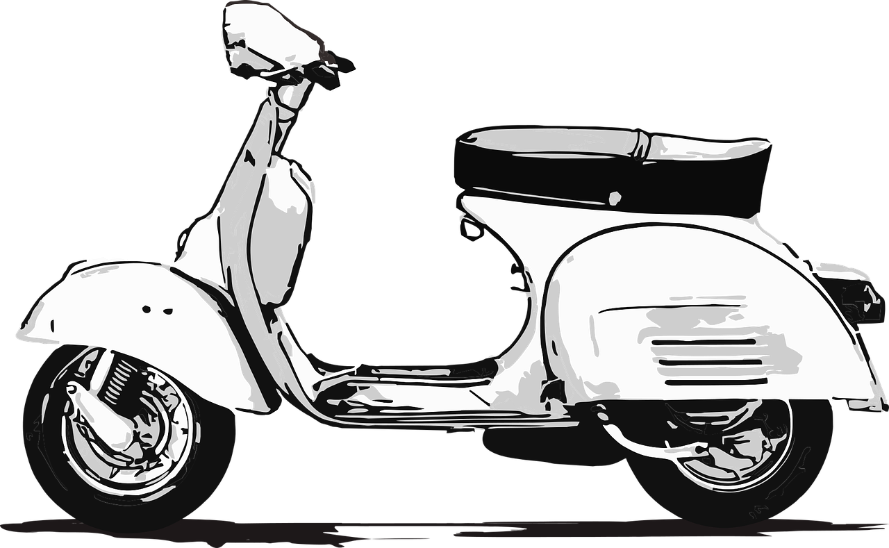 Vespa PNG HD Isolated