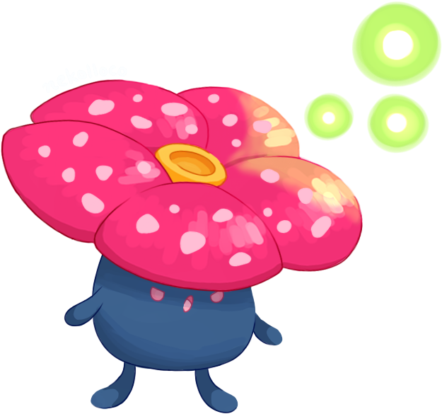 Vileplume Pokemon PNG Isolated Photos