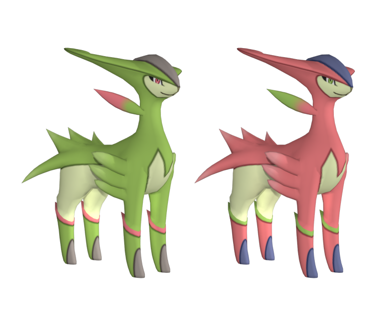 Virizion Pokemon PNG Isolated Picture