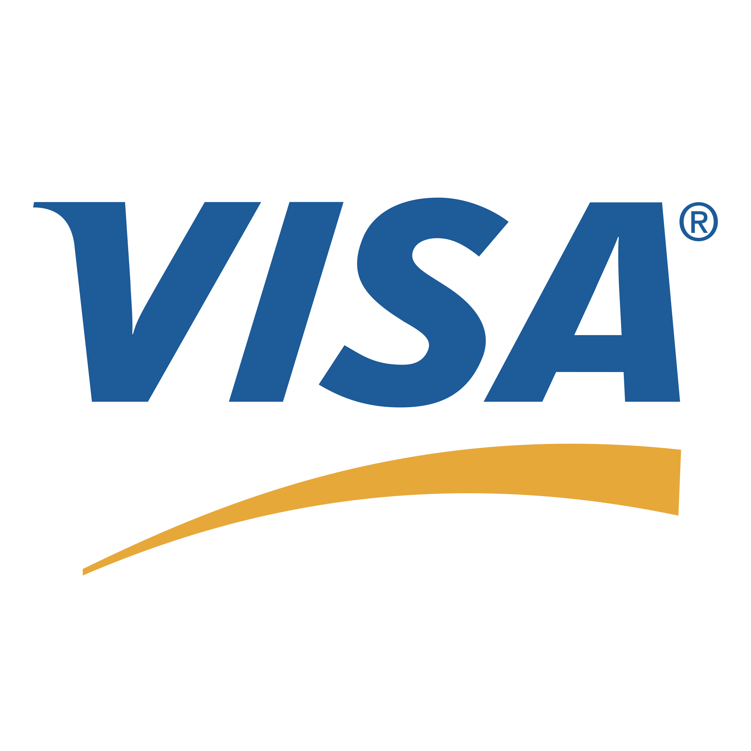 Visa Card Logo PNG Isolated Transparent HD Photo