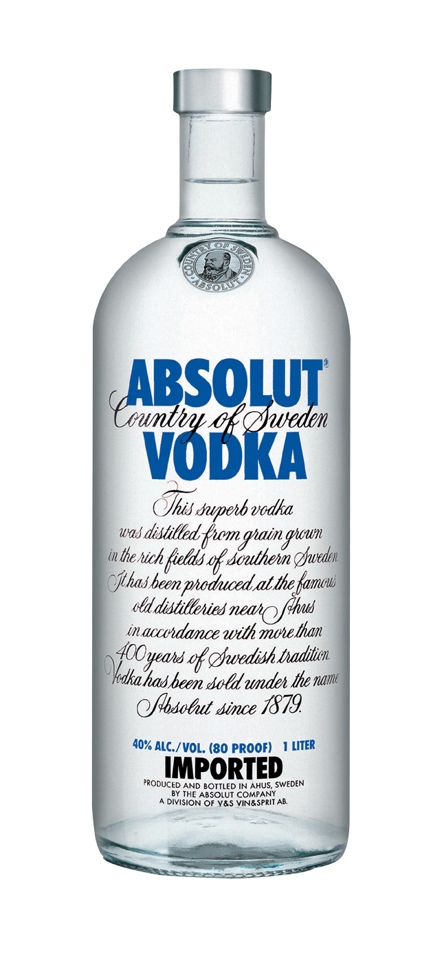 Vodka PNG Isolated Transparent Image