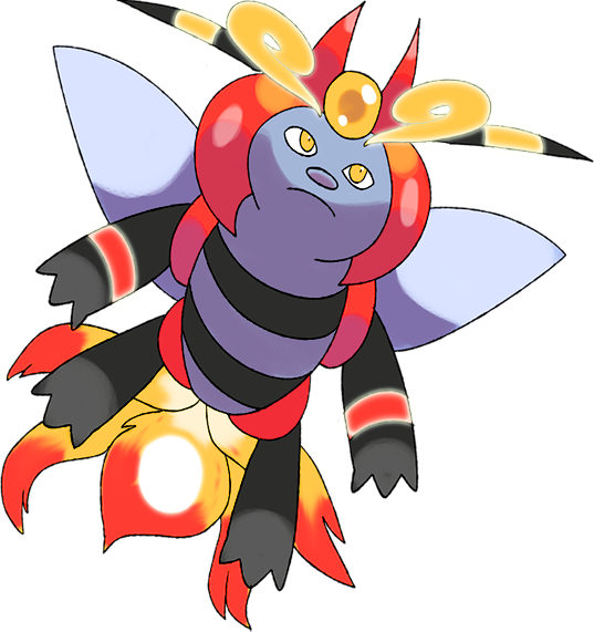 Volbeat Pokemon PNG HD Isolated