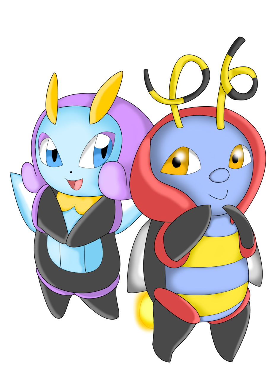 Volbeat Pokemon PNG Isolated Pic