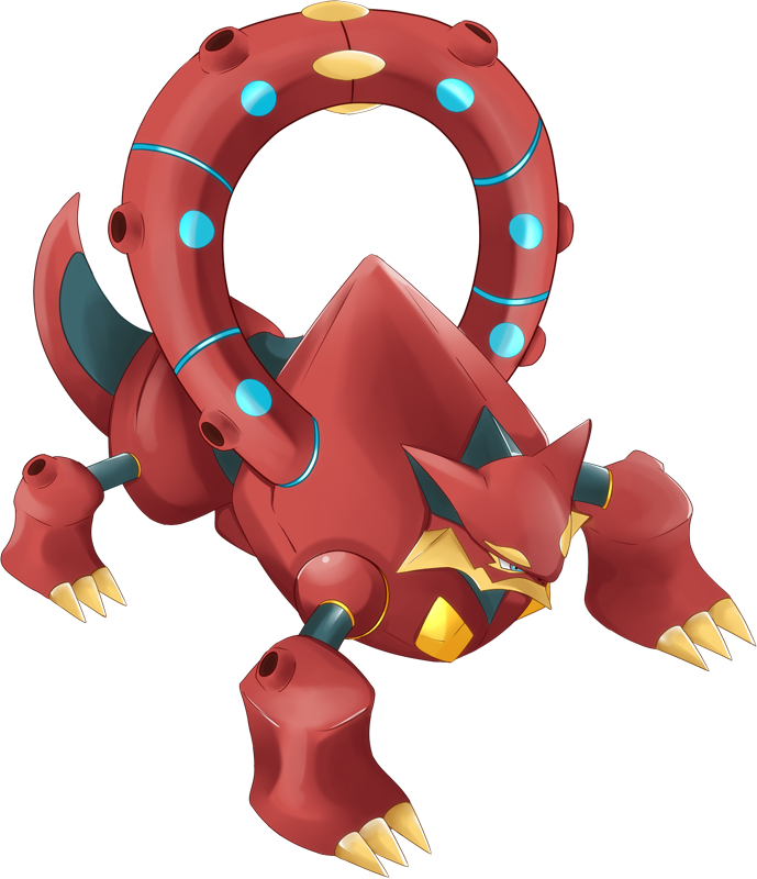 Volcanion Pokemon PNG Isolated HD
