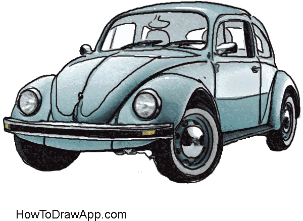 Volkswagen Beetle PNG HD